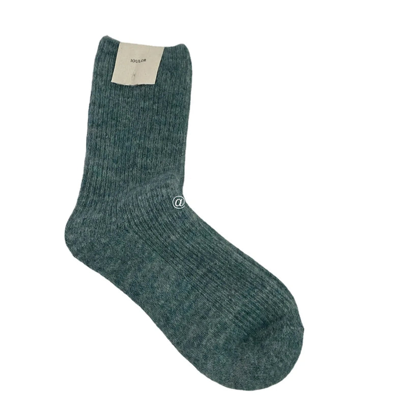 KuschelWärme | Damen Thermosocken | 9 % Wolle & Kaschmir | Extra Dick & Weich | Japanischer Strickstil