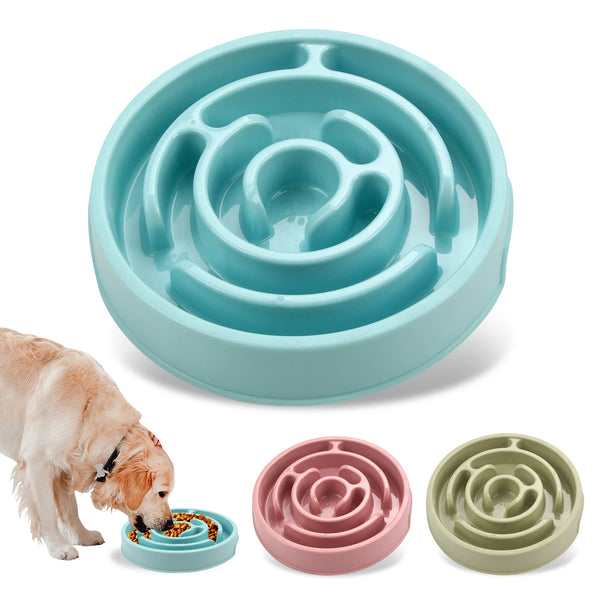 SnackMaze Bowl | Anti-Schling Napf für Hunde & Katzen | Rutschfest & BPA-frei | Langsames Fressen für gesunde Verdauung