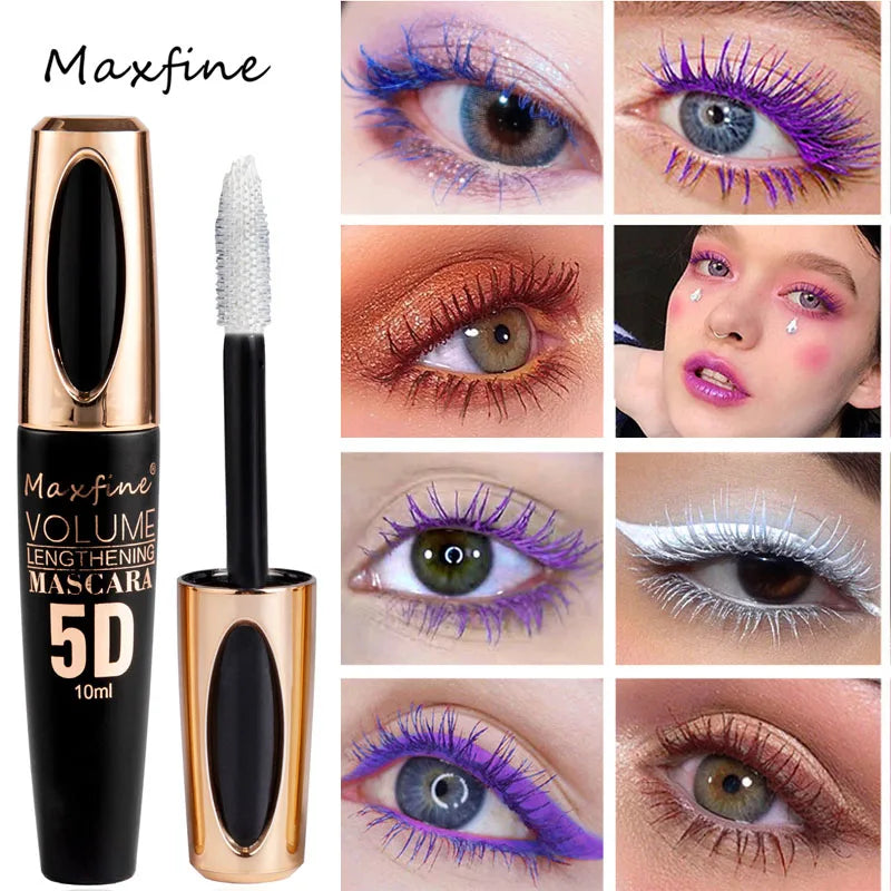 LashCouture 5D 5D Silk Mascara | Extra Volumen & Länge | Wasserfest & langanhaltend | Tiefschwarz für dramatische Wimpern