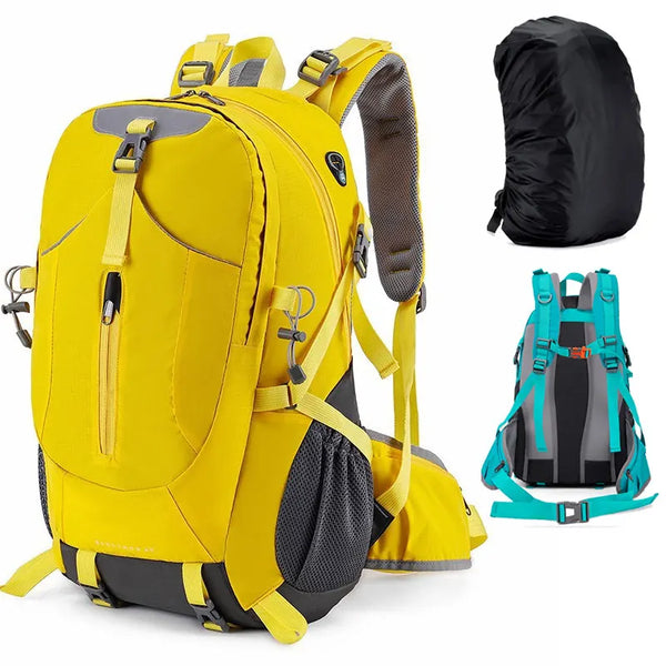 Reiserucksack TrekVault 40 | 40 L Outdoor-Rucksack mit Regenhülle | Für Wandern, Reisen & Alltag | 31 × 20 × 52 cm