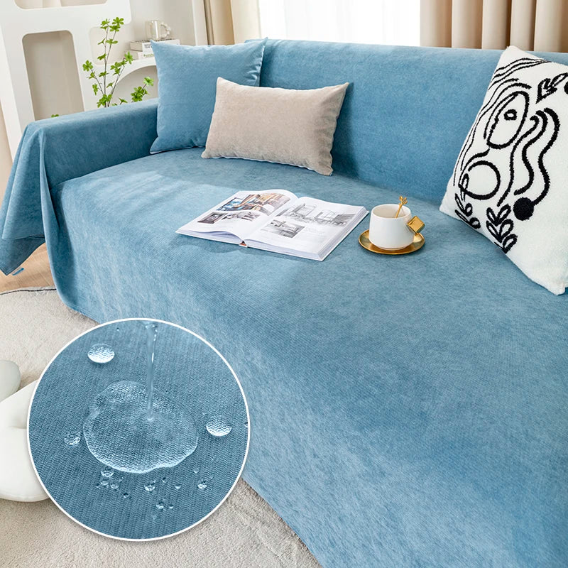 HomeGuard Sofa-Decke | Wasserdicht & Kratzfest | Staubschutz & Allround-Überwurf | Für Sofa, Bett & Wohnraum