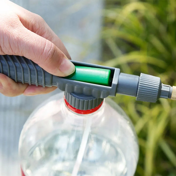 FloraJet | Verstellbare Gartenspritze für Flaschen | Hochdruck & Vielseitig | Kupferdüse