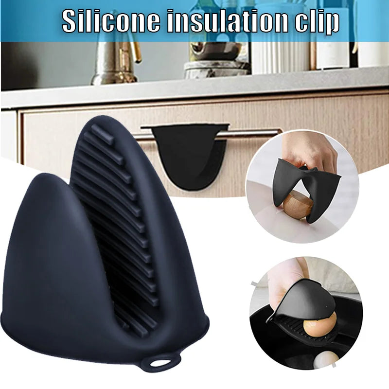 Silikon Topfhandschuhe GRIPPURA Duo | Hitzebeständig & Rutschfest | 2er-Set Mini-Ofenhandschuhe | Für Kochen & Backen