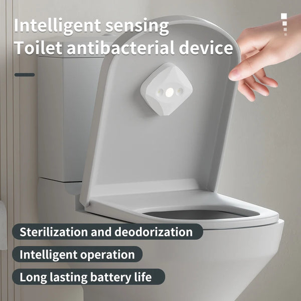 UV-Toiletten-Desinfektionslampe PureLoo | 8 x 8 cm | Wiederaufladbar & Automatisch