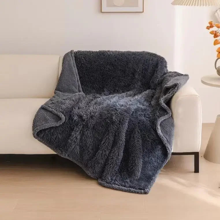 Luxus Kuscheldecke | Wasserdicht & Warm | Mikrofaser | Für Paare, Sofa & Schlafzimmer