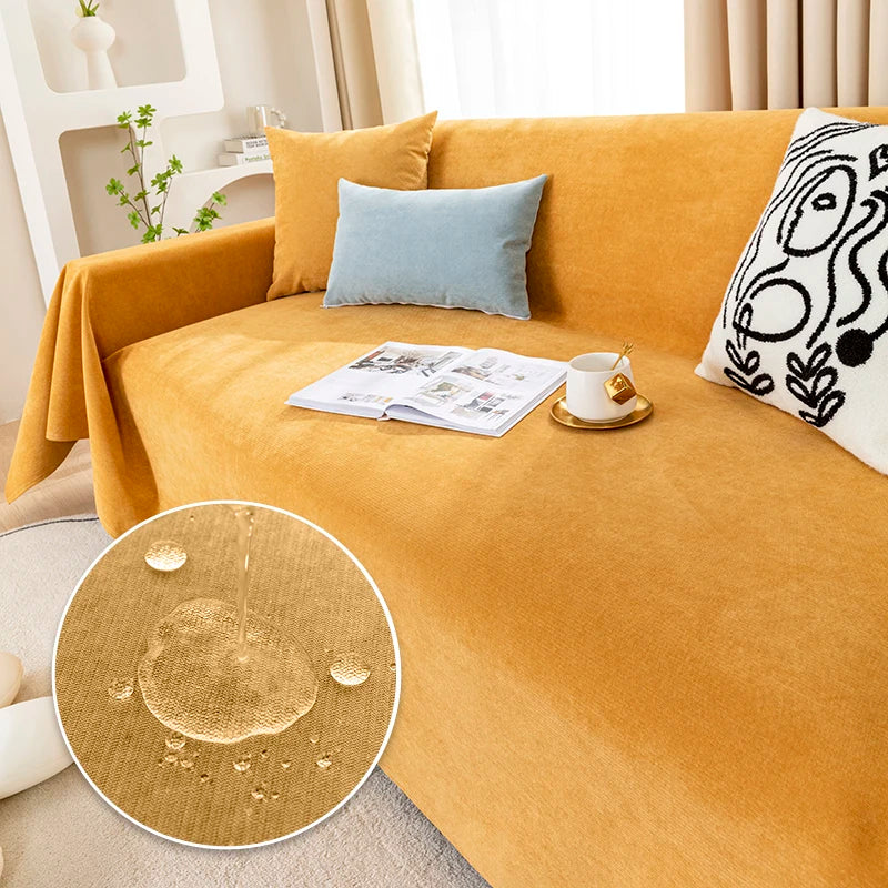 HomeGuard Sofa-Decke | Wasserdicht & Kratzfest | Staubschutz & Allround-Überwurf | Für Sofa, Bett & Wohnraum