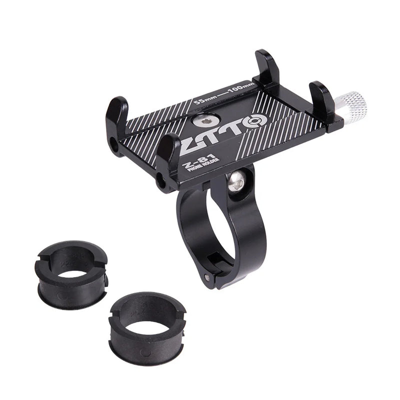 Fahrrad Handyhalterung RideGrip 360 Pro | 360° Drehbar | Aluminiumlegierung | Stoßfest & Sicher | Für Fahrrad, Motorrad & E-Scooter