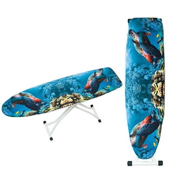 Pressella Bügeltischbezug mit Kordelzug | Rutschfest & Hitzebeständig | 140×50 cm | Weich & langlebig
