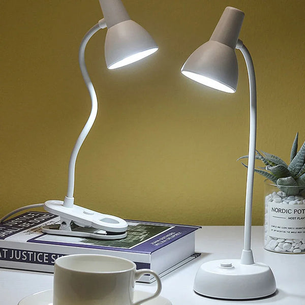 LED Faltbare Tischlampe FlexiLight | USB & Akku | Touch-Dimmung | Tragbar & Augenfreundlich