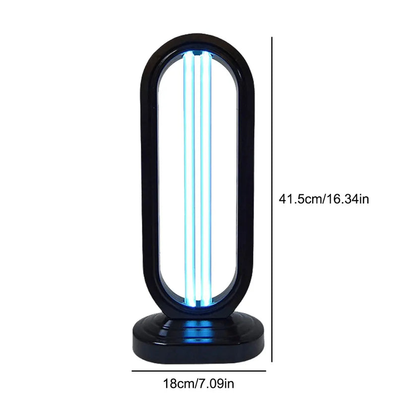Purevia UV-C Desinfektionslampe | 38W | Mit Fernbedienung & 3 Timer-Stufen | UV + Ozon | 41,5 × 18 cm