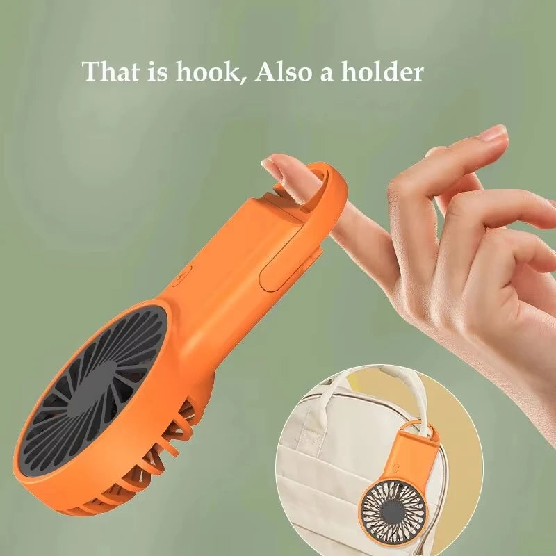 AeroMint Mini USB-Tischventilator | Tragbar & Leise | Mehrstufige Windstärke | Metallgehäuse mit Sprühlackierung