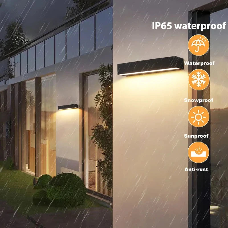 Solar Wandleuchte Solavella | 16 LEDs | Superhell & Wasserdicht | Für Garten, Balkon & Hauswand | Warm- & Kaltweiß
