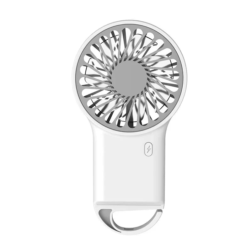 AeroMint Mini USB-Tischventilator | Tragbar & Leise | Mehrstufige Windstärke | Metallgehäuse mit Sprühlackierung