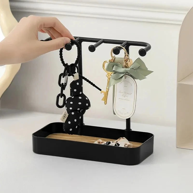 Schmuckständer EleganTree Classic | Schmuckhalter für Ketten, Ohrringe & Armbänder | Rutschfest & Dekorativ | 20×10×19 cm