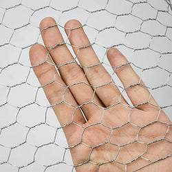 HexaWerk Sechskant-Drahtgeflecht 1–5 m | Rostfreier Eisendraht | Flexibles Zaunnetz für Garten & DIY