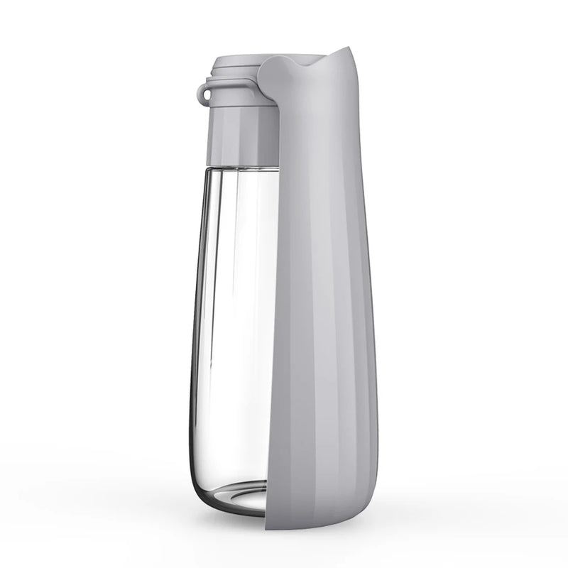 Hunde-Trinkflasche Lapuro FoldDrink | Faltbarer Wasserspender für unterwegs | 550 ml | Für kleine & große Hunde und Katzen