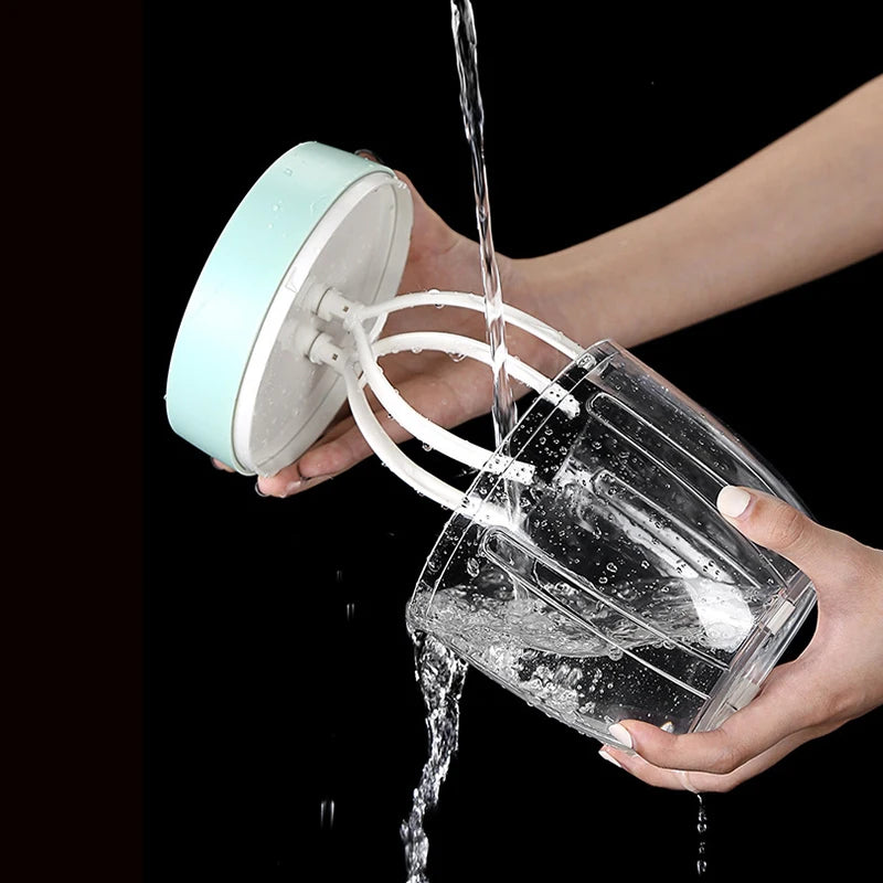 WhipPro OneTouch | Automatischer Schneebesen & Milchaufschäumer | USB-Aufladbar | 3-in-1 Küchenhelfer für Sahne, Ei & Teig | Geräuscharm