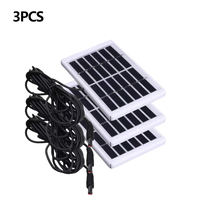 Mini-Solarmodul Voltiva 6V | 1,2 W Polykristallin | DC5521-Anschluss | Kompakt & Leicht | 8,4 × 13 × 1 cm