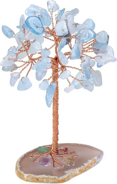 Kristallbaum Lebensbaum | Heilstein Deko | Glücks- & Feng Shui Baum | 12 cm