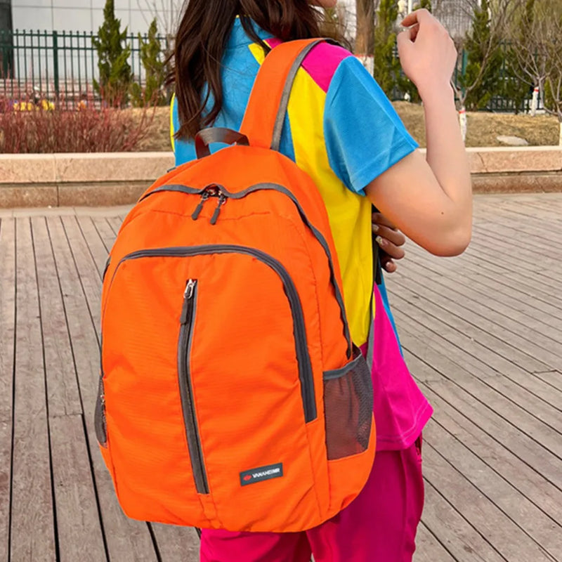 Trekparo Faltbarer Rucksack | 30L Ultraleicht & Wasserdicht | Für Wandern, Camping & Reisen | Unisex Daypack