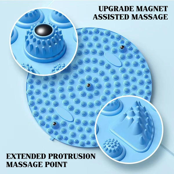 Vitanuro StepBalance Fußmassage Akupressur Fußmassage-Matte 35 cm | Magnetisch & Tragbar | Zur Entspannung & Muskelstimulation | 1 oder 2 Stück