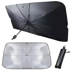 Auto-Sonnenschirm SunFold | UV-Schutz & Hitzeschutz | Kompakt & Faltbar | Für SUV & Hatchback