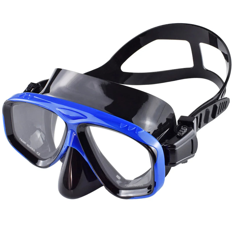 Mareon Tauchmaske mit Schnorchel | 180° Panorama Sicht | Anti-Leck & HD-Glas | Lebensmittelechtes Silikon