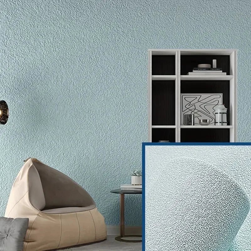 Selbstklebende 3D-Leinen-Tapete Linovera | Wasserfest, Schimmelresistent & Stoßdämpfend | Ideal für Wohnzimmer, Schlafzimmer & Küche