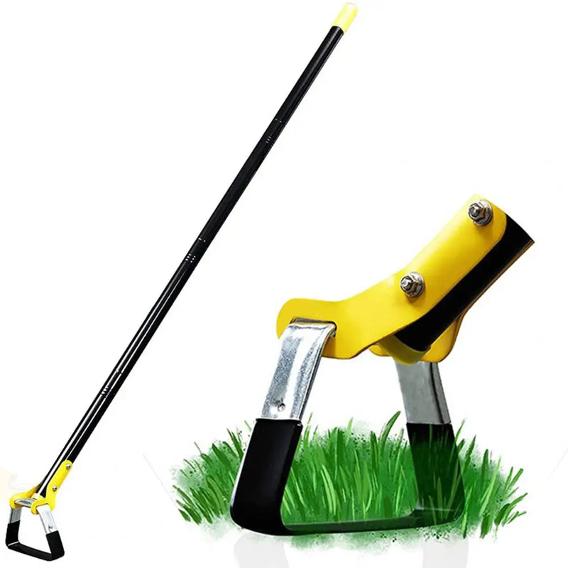 Ergoroof Unkrauthacke teleskopierbar | 160 cm Edelstahl | Rostfrei & matt gebürstet | Zerlegbar & ergonomisch