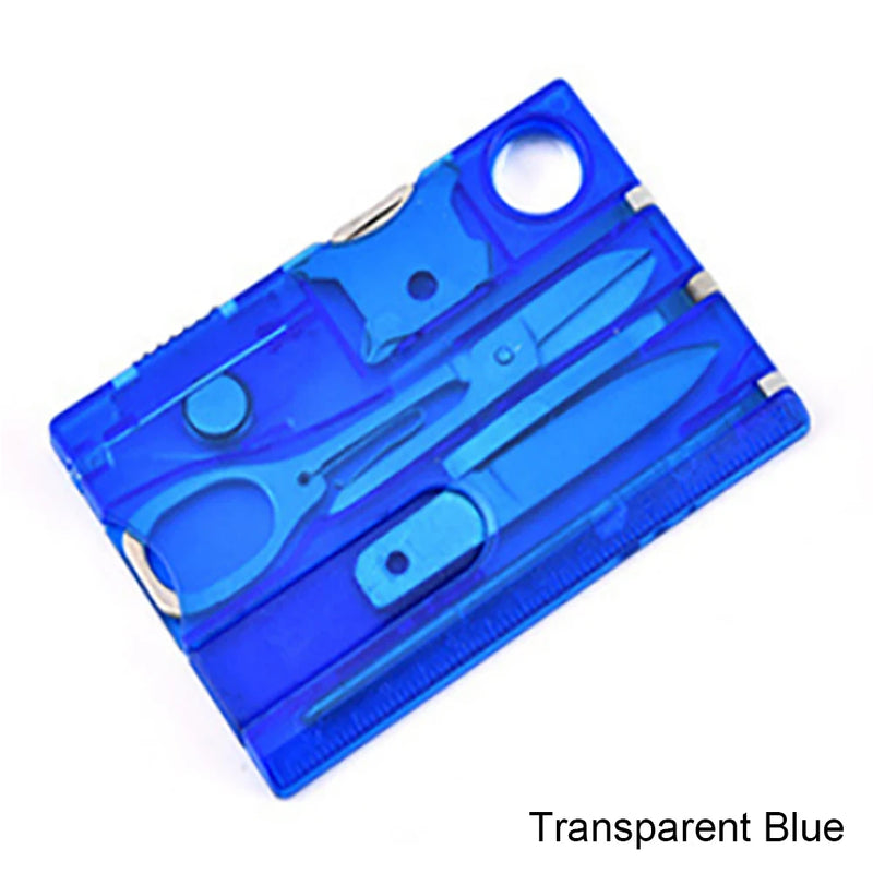 Multitool Karte GearLite 12in1 | Outdoor Survival Card | Ultraleicht & Robust | Kompakt für Camping & EDC