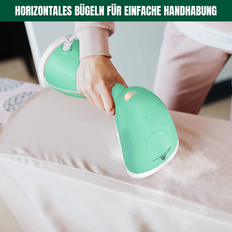 VaporiX Hand-Dampfglätter 2000W | 30s Aufheizzeit | Tragbares Bügelgerät für Zuhause & Reisen | 2 Dampfmodi & 300ml Tank