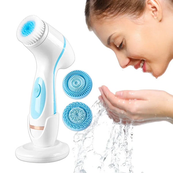 Gesichtsreiniger VisoPure 3-in-1 | Sonic-Technologie | Tiefenreinigung & Massage | Wiederaufladbar & Wasserdicht