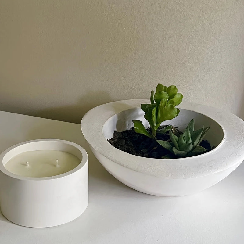 Formora | Silikonform Unregelmäßige Schale | Runde Deko- & Gießform | Für Harz, Gips & Schmuckablagen