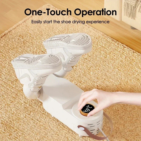 DryMaxx Intelligenter Schuhtrockner | Einstellbarer Timer | Schnelles Trocknen & Desinfizieren
