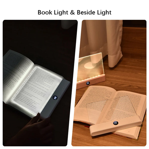 Lexora BookLight LED Leselampe Lesezeichen | Tragbar & Ultradünn | Nacht- & Reiseleuchte | USB 5V | ABS