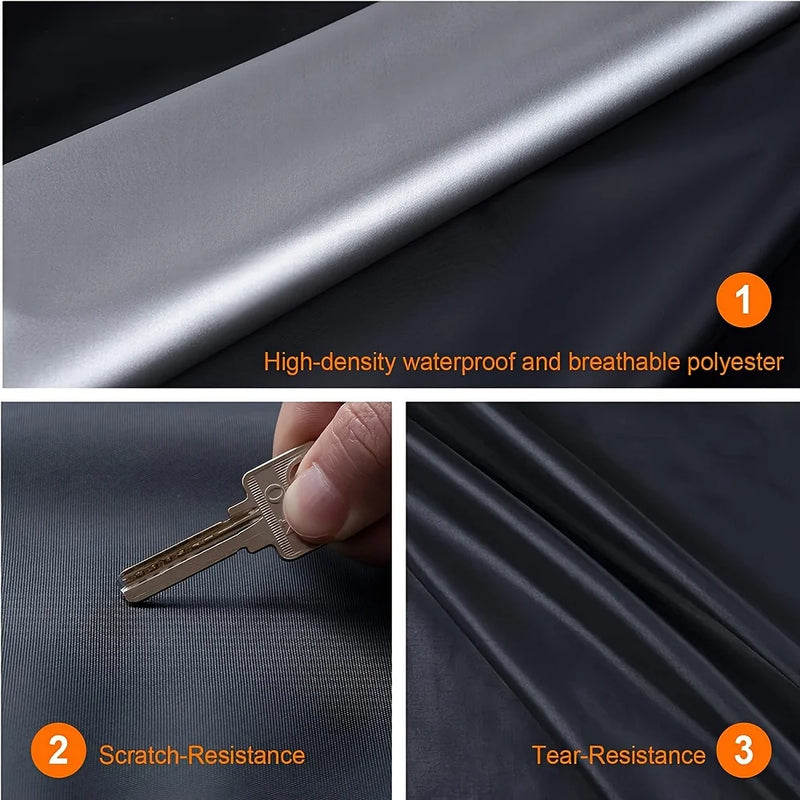 Autoabdeckung CARVION | Wasserdicht & UV-Schutz | Für SUV & Limousine | 190T Polyester