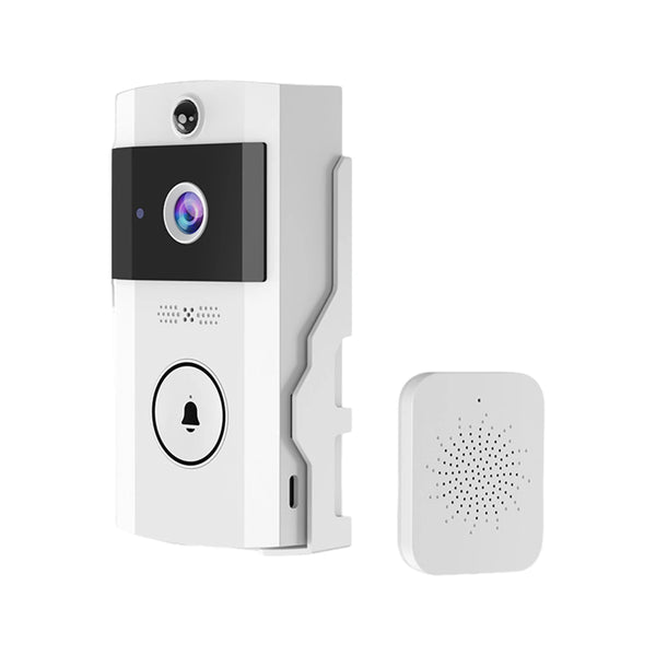 SecuraSun DoorCam Kabellose HD-Video-Türklingel mit Solar-Ladung & WLAN | IP65 Wasserdicht