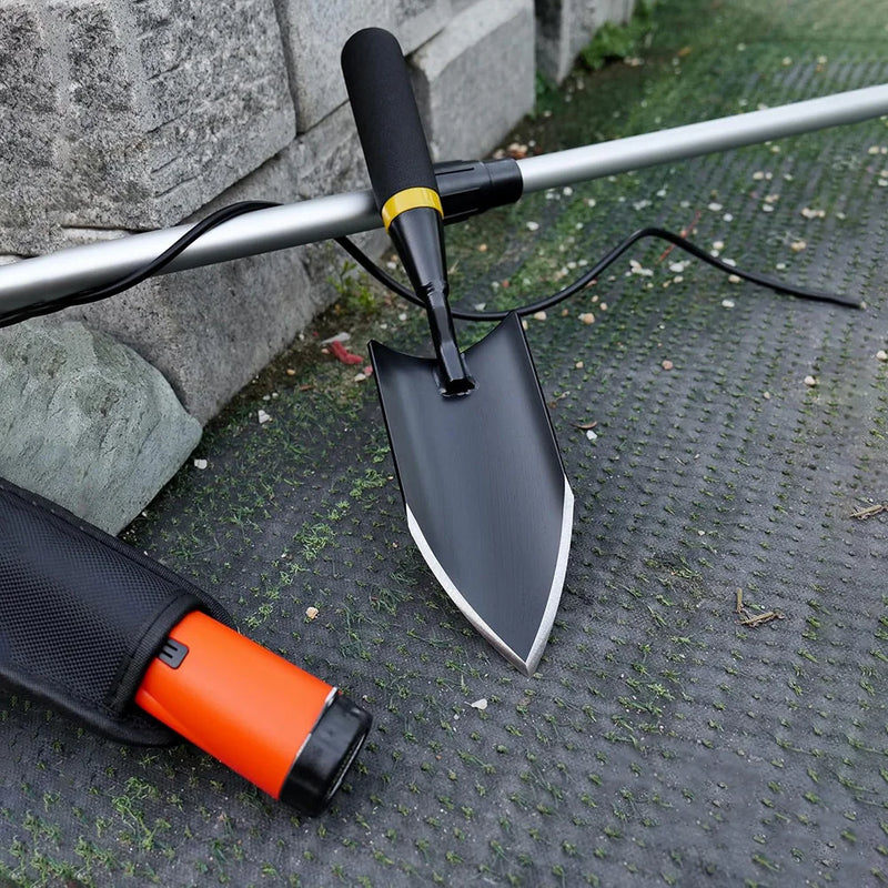 TerraGrip Gartenschaufel | Extra Robust & Ergonomisch | Nahtlos Geschweißt | Für harte Böden & Wurzeln