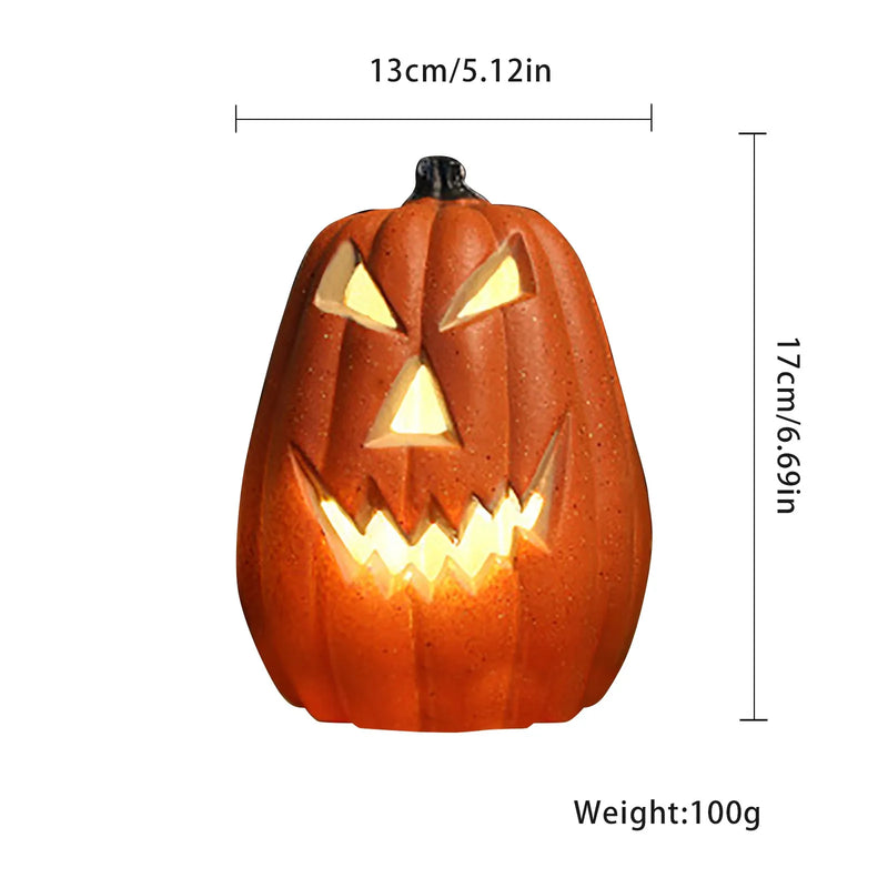 Halloween LED-Kürbis SpookGlow | Wetterfest & Batteriebetrieben | Innen- & Außendeko