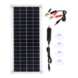 SolarPanel ProCharge | 15W Leistung | Dual USB & DC Ausgang | Für Auto & Outdoor