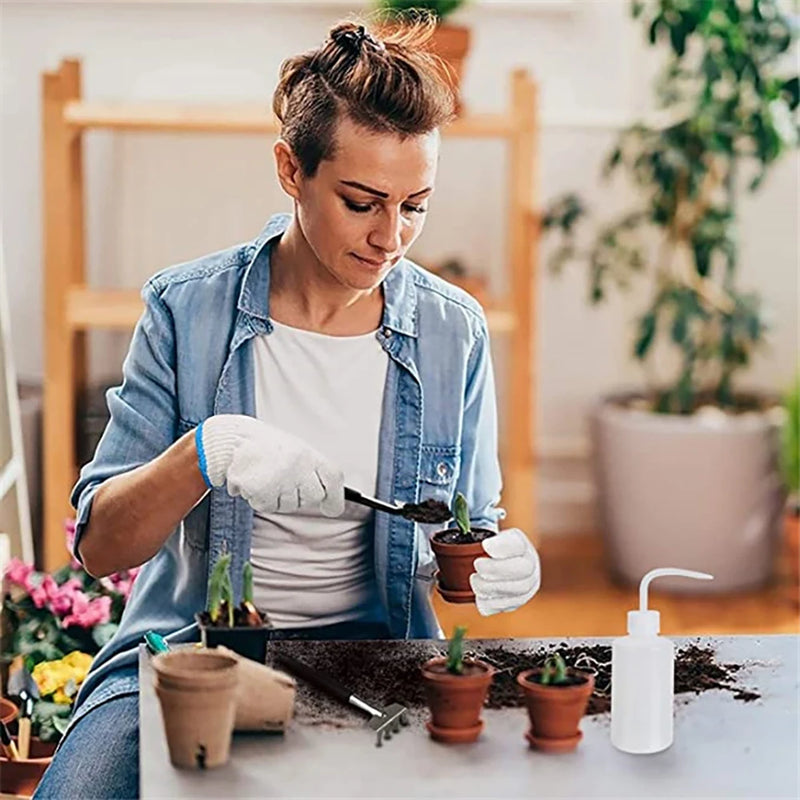 Floriva Mini Gartenwerkzeug Set | Ergonomisch & Platzsparend | Für Sukkulenten & Bonsai | 5/8/13-teilig