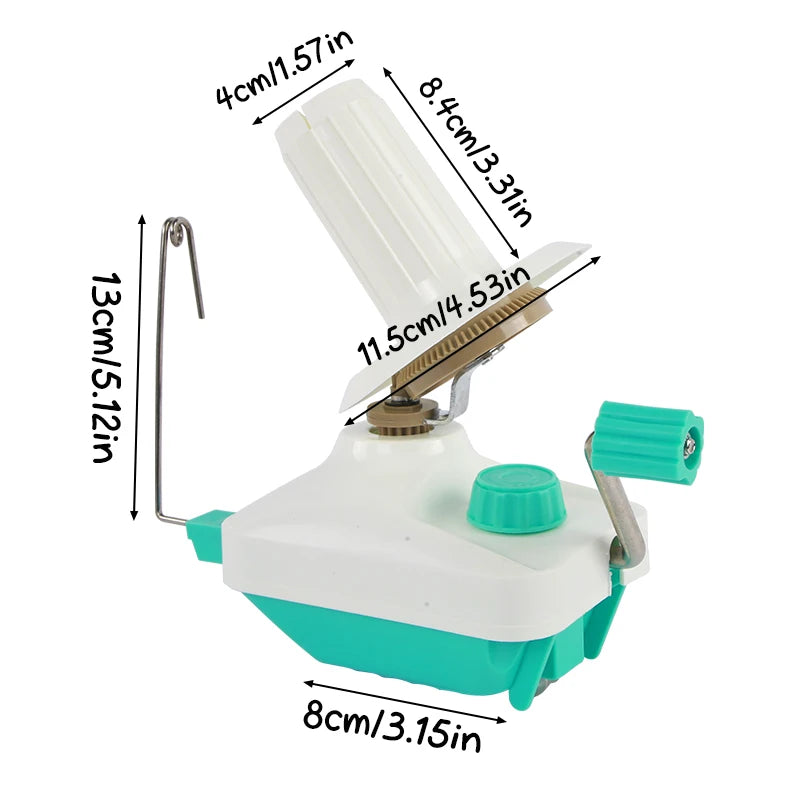 YarnEase | Manueller Wollwickler | Kompakt & Effizient | Für Garn, Wolle & Fäden