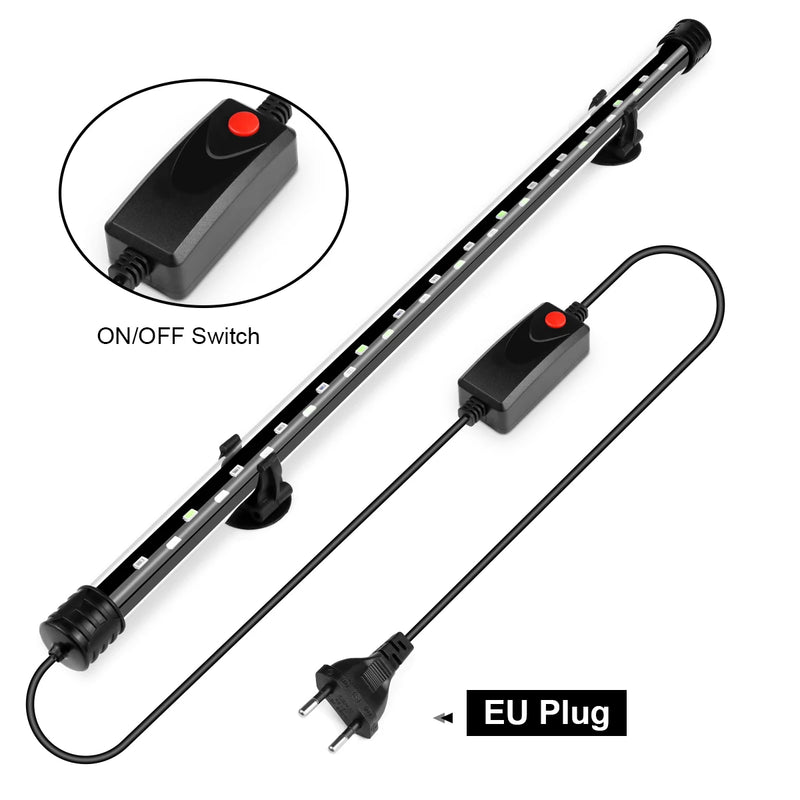Aquanova LED-Aquariumlampe | Wasserdicht & Eintauchbar | Pflanzenwachstum & Fischfarben | 18–58 cm