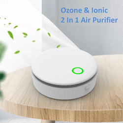 Luftreiniger OxyPure Go | Tragbar & Wiederaufladbar | Ozon + 28 Mio. Ionen | 2000 mAh Akku | Für 20–30 m²