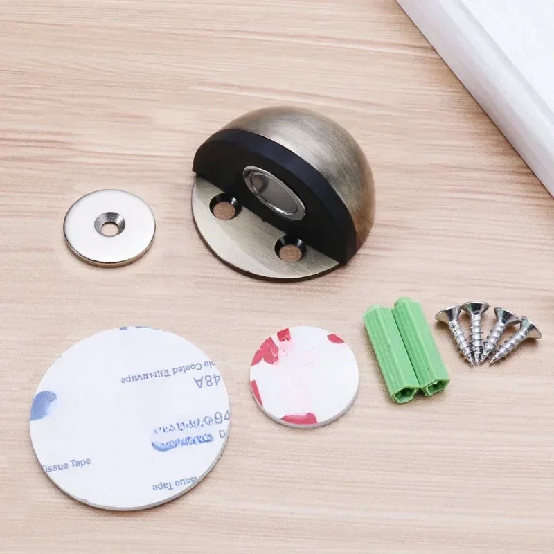 Türstopper Edelstahl | Magnetisch & Unsichtbar | Ohne Bohren | Verschiedene Farben