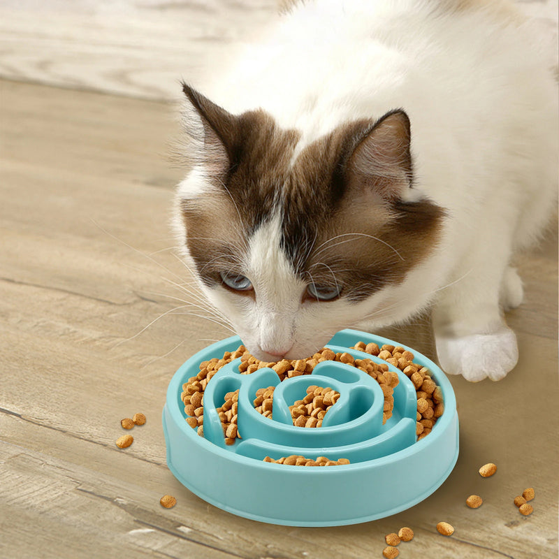 SnackMaze Bowl | Anti-Schling Napf für Hunde & Katzen | Rutschfest & BPA-frei | Langsames Fressen für gesunde Verdauung