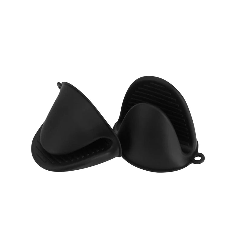 Silikon Topfhandschuhe GRIPPURA Duo | Hitzebeständig & Rutschfest | 2er-Set Mini-Ofenhandschuhe | Für Kochen & Backen