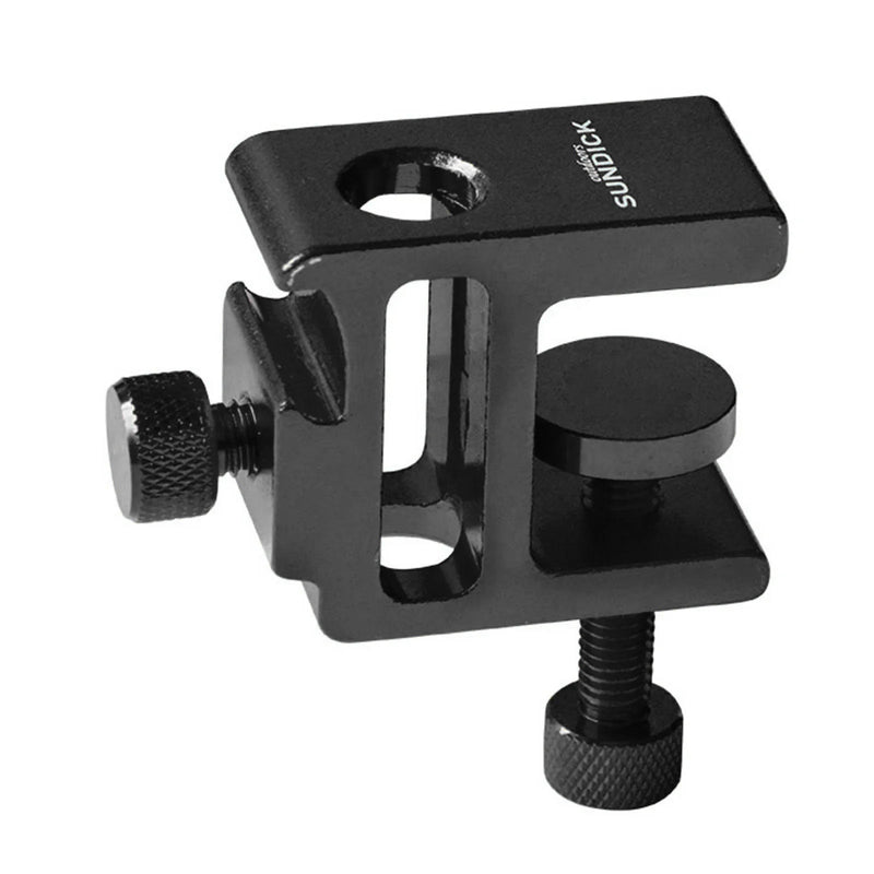 ClampLite Tischklemme für Lampenständer | Höhenverstellbare Aluminium-Halterung | Für Campinglampen & Outdoor-Beleuchtung | Für Tische bis 3 cm Stärke
