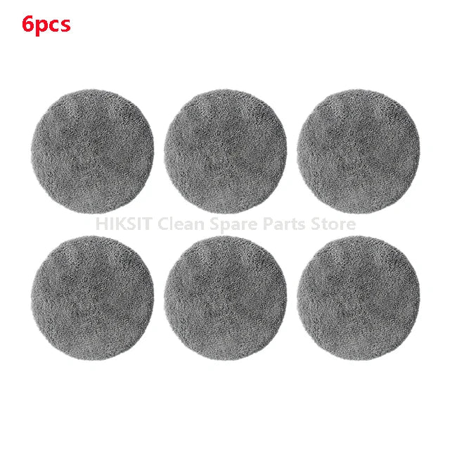 Ersatz-Mop-Pads GlassPurex | Waschbar & Wiederverwendbar | Kompatibel mit HUTT DDC5/DDC55 Fensterreiniger | Mikrofaser-Reinigungstücher