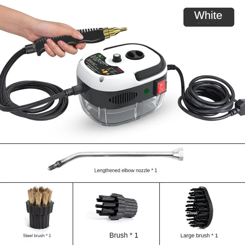Dampfreiniger STEAMVOLT | 2500W Hochdruck | 3 Bar Dampfleistung | Für Küche, Bad & Haushalt